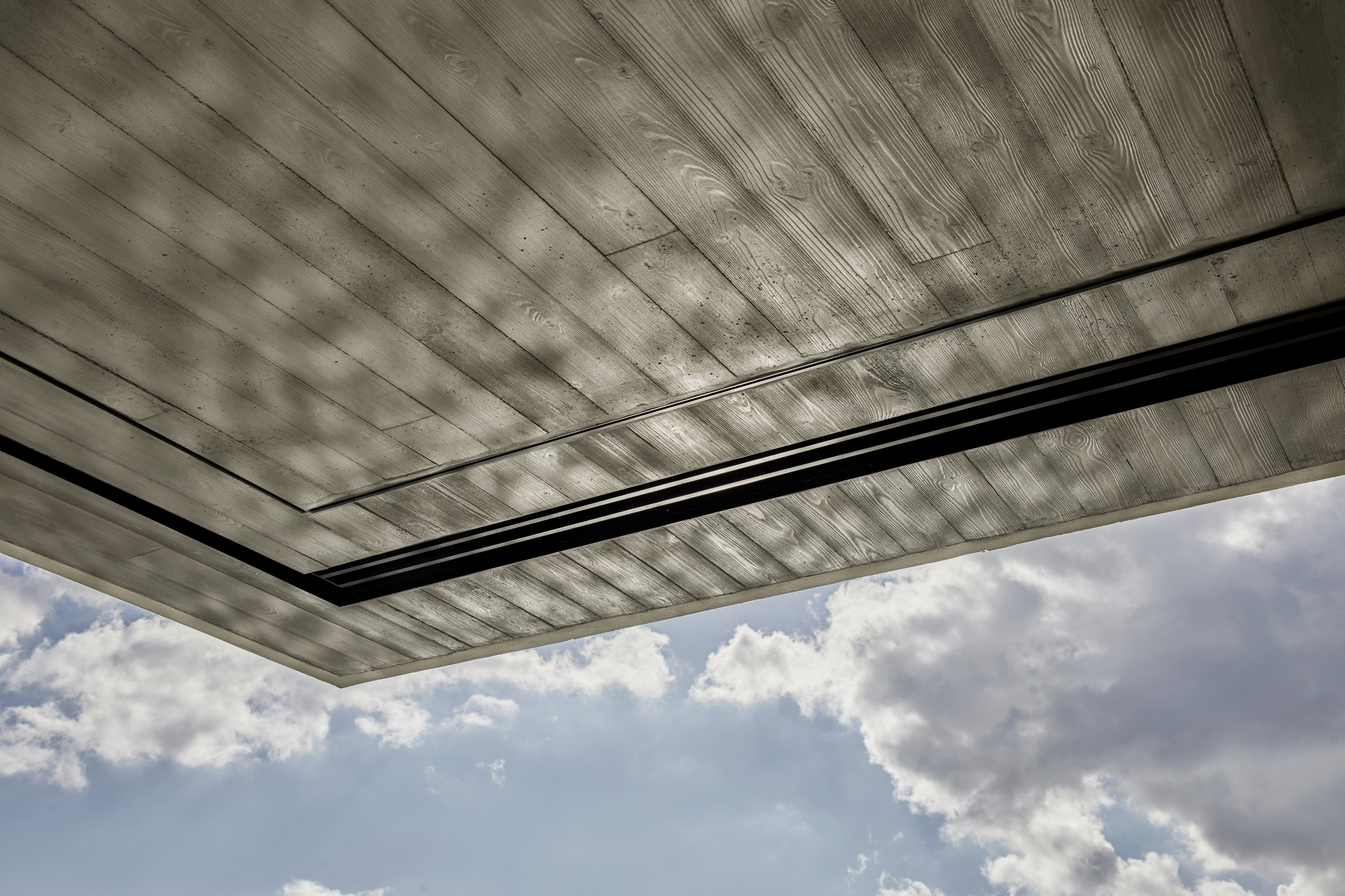 rail integrado en el techo